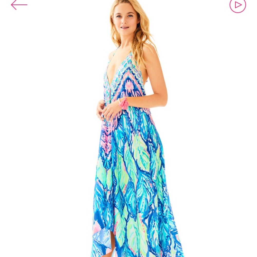 ISO- Lilly Pulitzer Fayette maxi in xxs